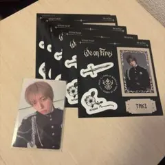 ＆TEAM　トレカ　タキ　TAKI 通常盤　ステッカー　まとめ