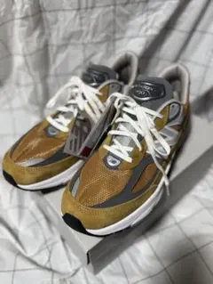【新品　USA製】New balance 990v6 TN6 30cmイエロー