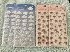 ぷくっとシール　マイメロディ　シナモロール