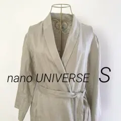 nano UNIVERSE ナノユニバース スプリングコート 36 S