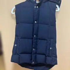 COMME CA COMMUNE ネイビー ダウンベスト M