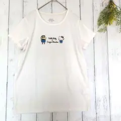 1048 ハローキティ クレヨンしんちゃん コラボ Tシャツ サンリオ Mのサムネイル