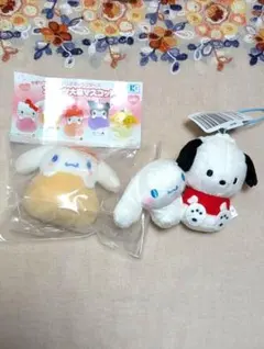 サンリオキャラクターズシナモロールかおりつきフルーツ大福・ペアマスコット