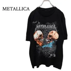 ☆METALLICA☆ ドクロ スカル メタリカ バンドTシャツ C-4434