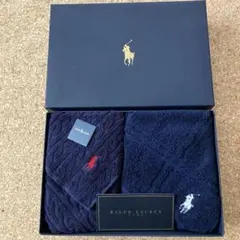 ラルフローレン タオルハンカチ ウォッシュタオル 2枚セット