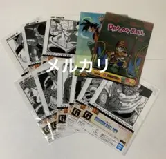 ドラゴンボール　一番くじ　クリアファイル　11点