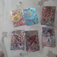 ド*ん様 スーパードラゴンボールヒーローズ 6枚セット