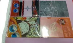 ONE PIECE 一番くじ ミニクリアファイル4枚セット