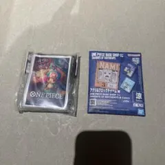 ONE PIECE カードゲーム スリーブ ＆ アクリルブロックチャーム
