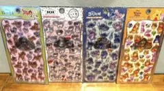 [新作]ディズニープチドロップステッカー4枚セット