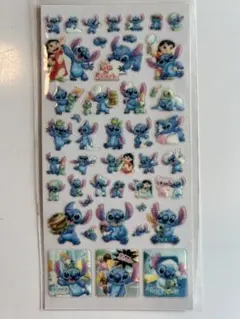 平成レトロ　リロアンドスティッチ 立体シール