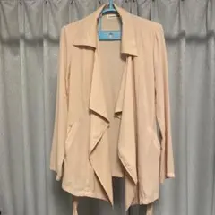 JURIANOJURRIE ピンク ロングカーディガンのサムネイル