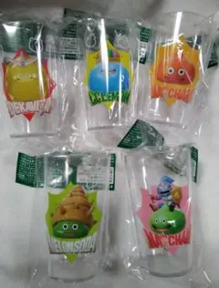 サントリー ドラクエ オリジナルクリアタンブラー 全５種 コンプリート