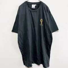 美品 ディエフエヌケー Tシャツ クルーネック 半袖 バックプリント 【XL】黒