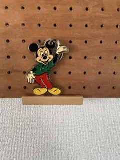 ミッキーマウスのヴィンテージ風キーホルダー（アクリル）