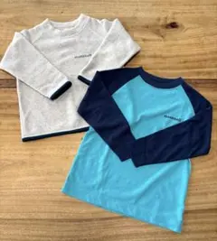 mont-bell フリース 90cm 長袖シャツ100cm2枚SET