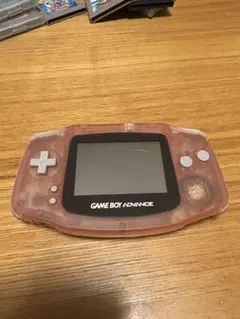 ゲームボーイアドバンス 本体 クリアピンク