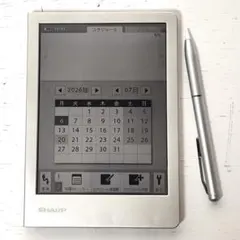 【動作確認済】SHARP シャープ 電子ノート WG-S30 タッチペン付きのサムネイル