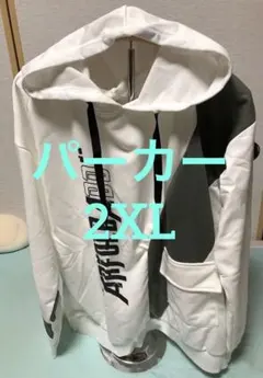 パーカーmen's長袖プルオーバー　2XLサイズ