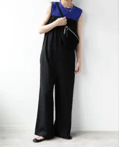 journal standard relume ベアトップサロペット ブラック