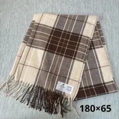 極美品✨大判チェックストール 静電防止 ふわふわ