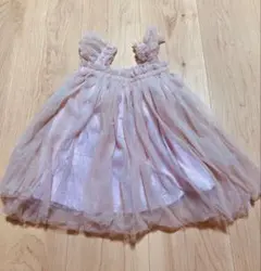 ベビー チュールドレス ワンピース ピンク
