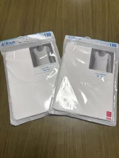 UNIQLO KIDS エアリズム　メッシュ　タンクトップ　130