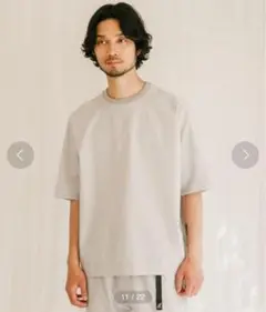 URBAN RESEARCH SOLOTEX STRETCH T-SHIRT L