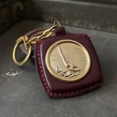 ヴィンテージ フレンチキーホルダー 船 セーリング 海 スポーツ セールボート