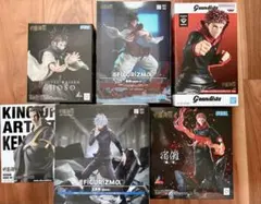 呪術廻戦 脹相　宿儺　虎杖悠仁　五条悟　フィギュアセット