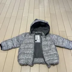 GAP フード付きダウンコート 18-24 months グレー