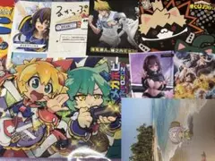 メガホビEXPO 2025 キャラクターイラスト 配布物 チラシ ポストカード