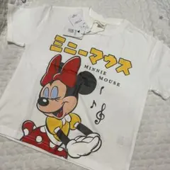 新品未使用　リトシー　ミニーマウス Tシャツ 110