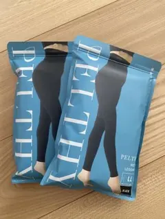 ペルシーリセットレギンス　LL ブラック　新品未開封2枚セット