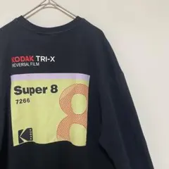 ZARA ザラ　KODAK コラボロンT 長袖Tシャツ 黒　サイズL