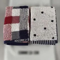 COMME CA ISM 今治タオル ハンカチ 2枚セットのサムネイル