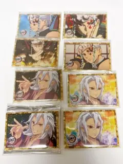 鬼滅の刃 宇髄 派手派手 ホログラムランダム缶バッジ 10個セット