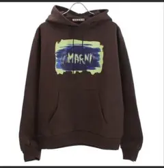 【値下げ】MARNI フード付きパーカー ブラウン　size44のサムネイル