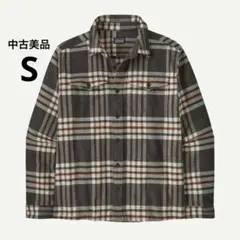 パタゴニア メンズ フィヨルド・フランネル・シャツ Sサイズ CINB 中古美品