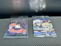 呪術廻戦ディフォルメシールウエハース5 SR 伏黒恵　R七海＆五条