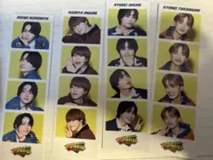アイドル フォトカード 4人セット 西畑大吾 大橋和也 大西流星 高橋恭平