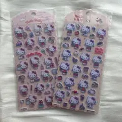 【海外限定、正規品、サンリオライセンス取得】 キティちゃん　フェルトシール2枚