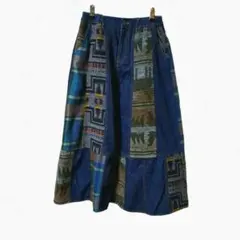 TITICACA【チチカカ】リメイクパッチデニムスカート