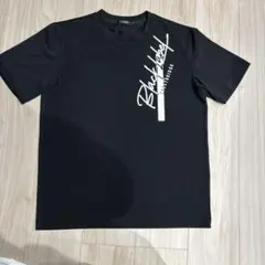 ブラックレーベル クレストブリッジ ロゴグラフィック ストレッチ半袖Tシャツ黒M