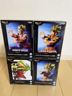 ドラゴンボール フィギュア 4種セット BLOOD OF SAIYANSのサムネイル