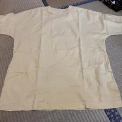 ETHOS Tシャツ 薄いイエロー　値下げ可のサムネイル