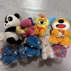 新品　たべっ子どうぶつ　ぬいぐるみ　マスコット　ポーチ　9点セット‼️