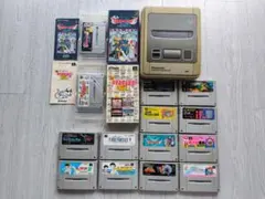 スーパーファミコン本体とゲームソフト14本セット
