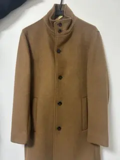 417EDIFICE ブラウン コート ウール