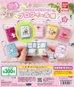 サンリオキャラクターズ ガチャガチャ プロフィール帳 けろけろけろっぴ
